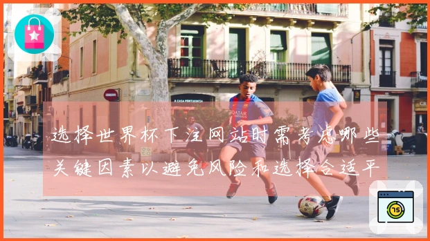 选择世界杯下注网站时需考虑哪些关键因素以避免风险和选择合适平台